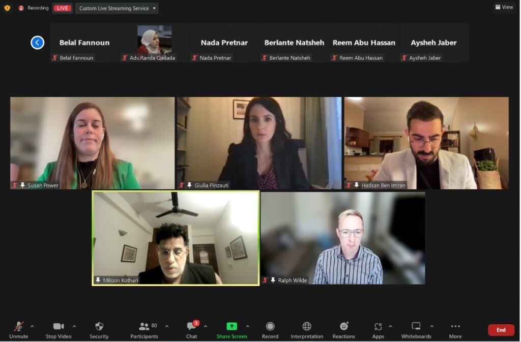 Experts in a Webinar Organised by Jurists for Palestine Forum: The Israeli Occupation is Illegal, and the Awaited ICJ Advisory Opinion Shall Establish the International Responsibility to Dismantle it